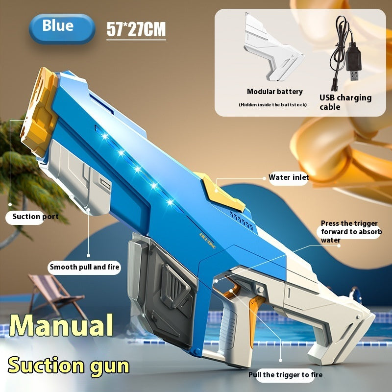 AMT Water Gun Toy One-click Long Range Water Gun - LJ Enterprise